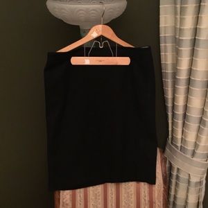J. Crew No. 2 Pencil skirt Black Wool Tall
